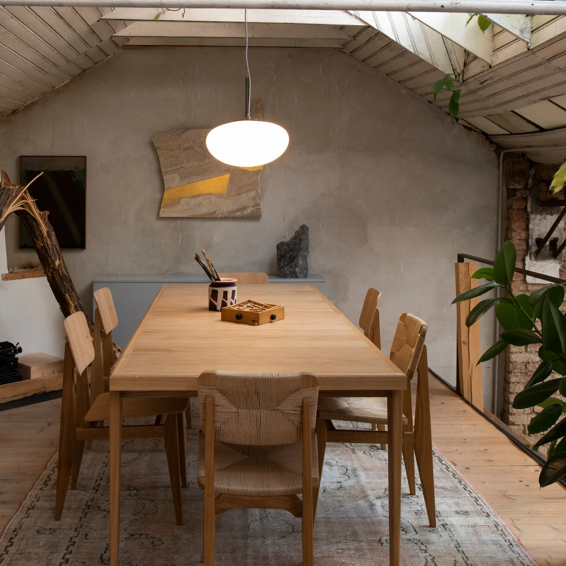 Suspension Stemlite Ø38 cm, Black Chrome GUBI