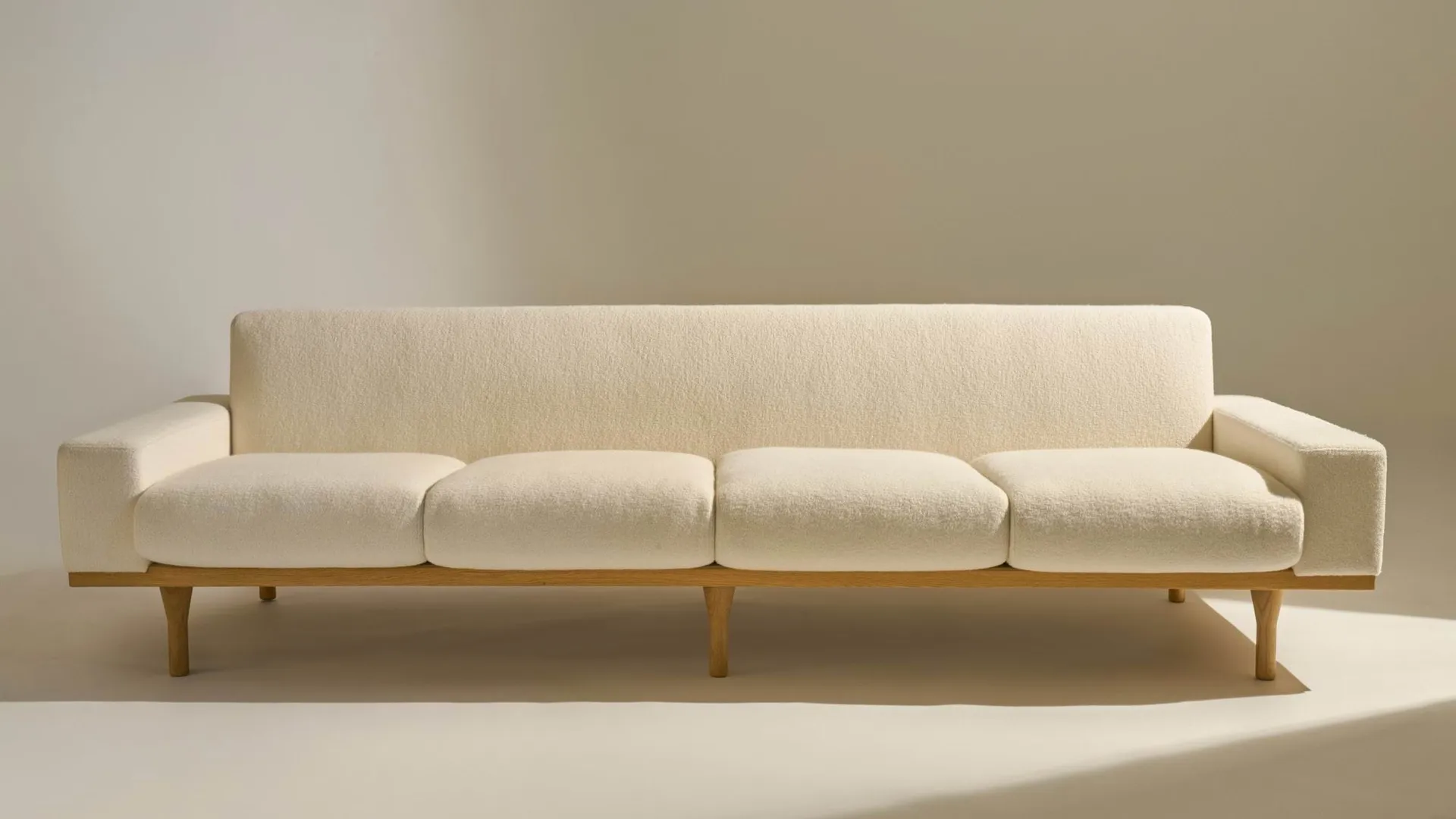 SW50 canapé, Harp 24 Chêne huilé Ivory, 4 places GUBI