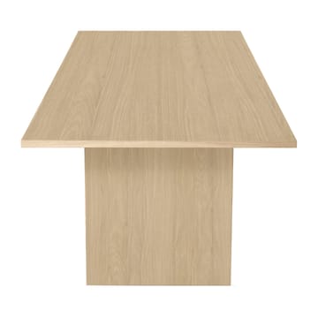 Table à manger Private 100x260 cm - Chêne teinté clair - GUBI