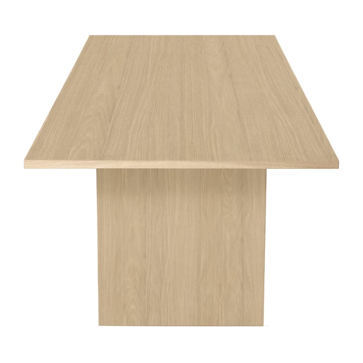 Table à manger Private 100x260 cm - Chêne teinté clair - GUBI