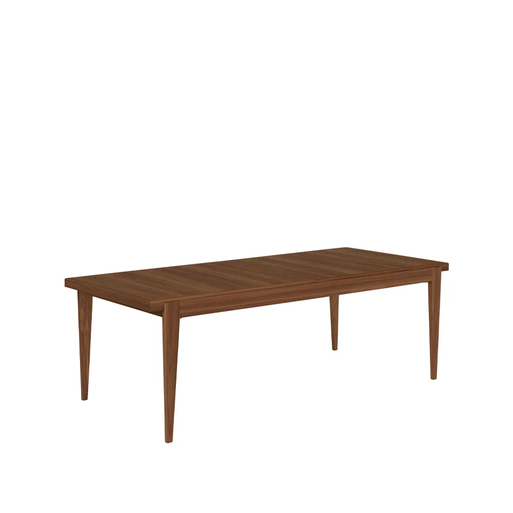 Table à manger S-table, american walnut, extendable GUBI
