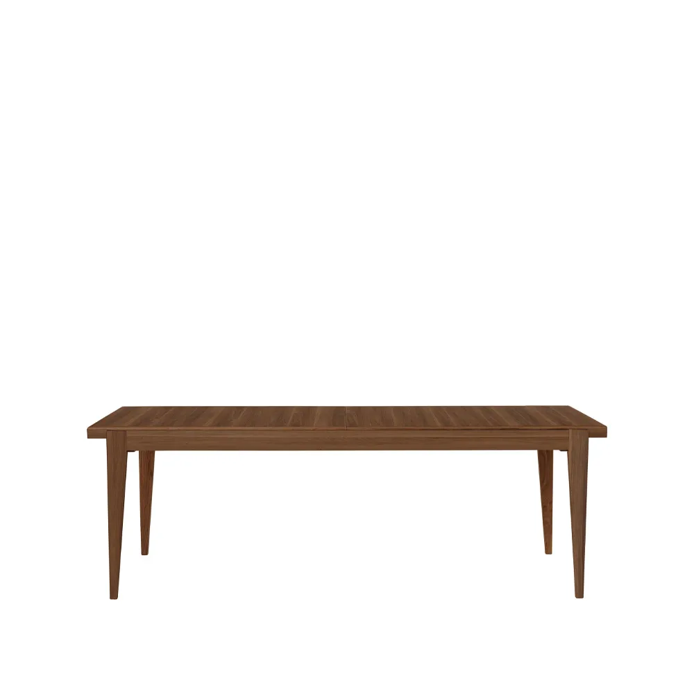 Table à manger S-table, american walnut, extendable GUBI