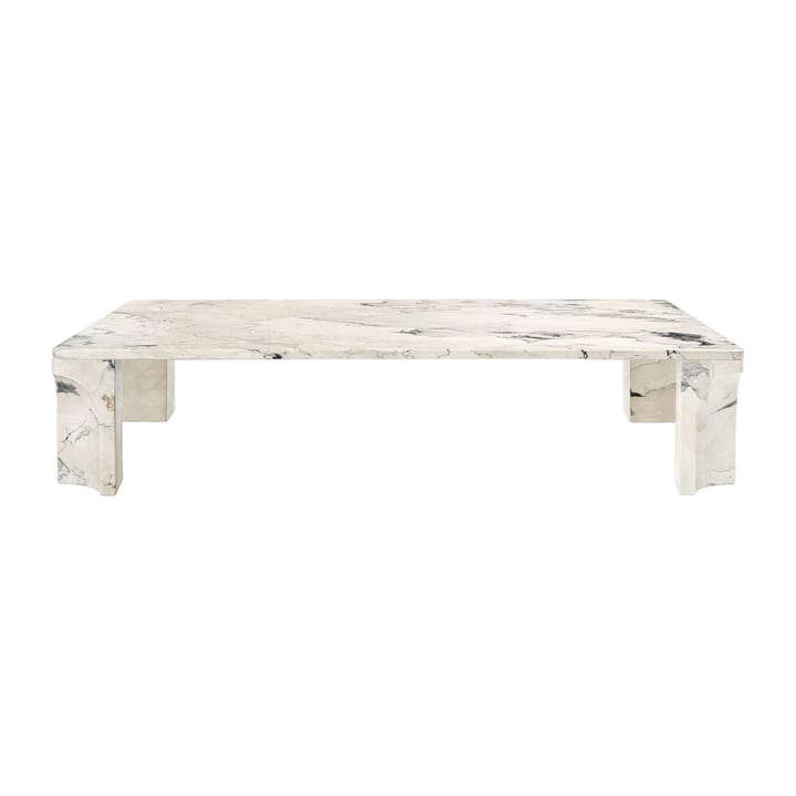 Table basse Doric 80x140 cm - Gris électrique - Gubi