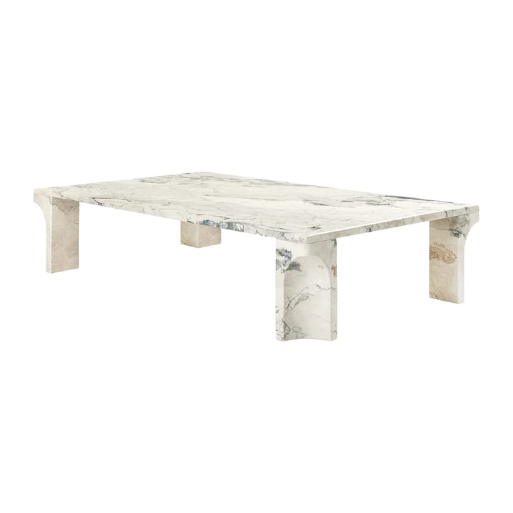 Table basse Doric 80x140 cm - Gris électrique - GUBI