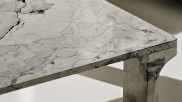 Table basse Doric 80x140 cm, Gris électrique GUBI