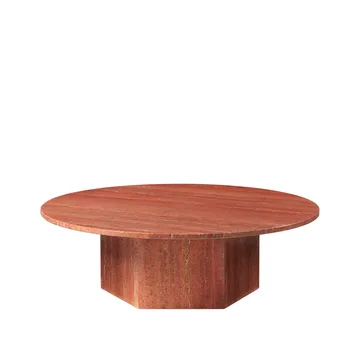Table basse Epic - Red, Ø110 - GUBI