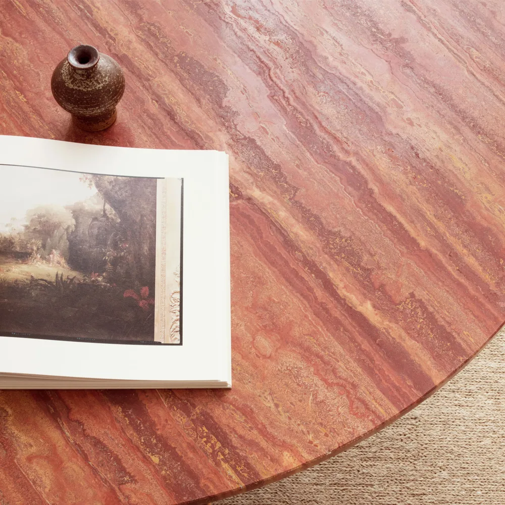 Table basse Epic, Red, Ø110 GUBI