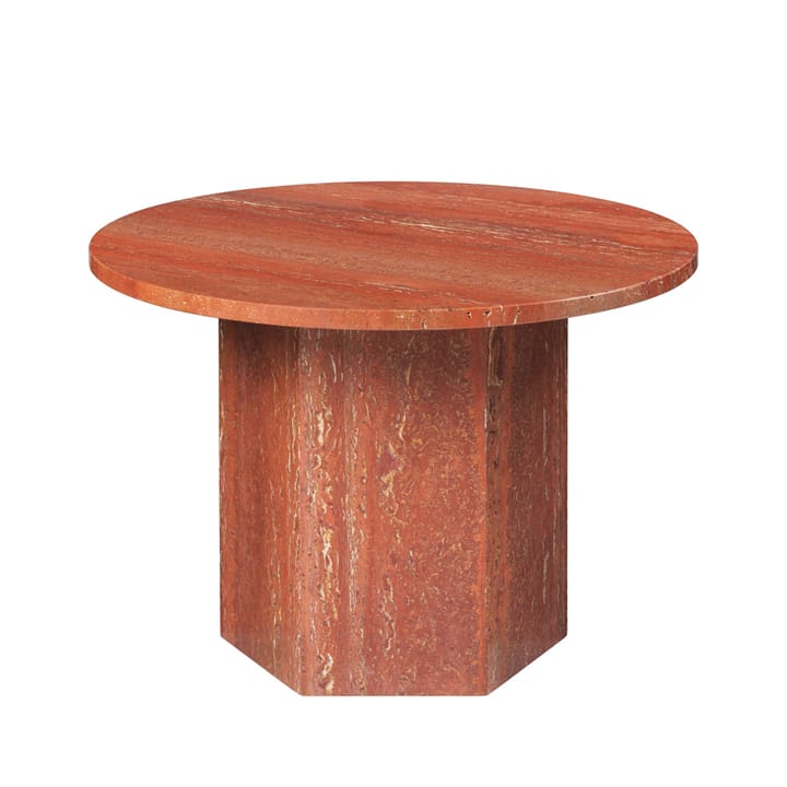 Table basse Epic - red, ø60 - GUBI