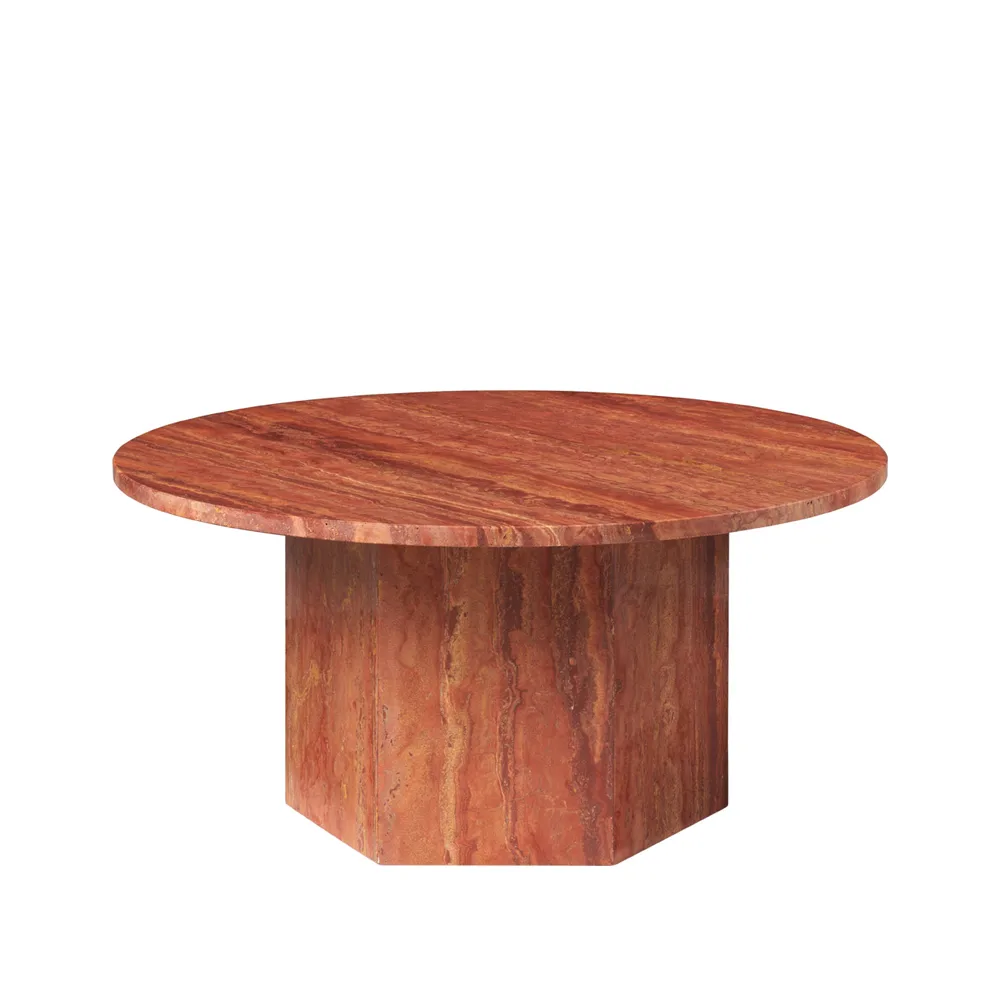 Table basse Epic, Red, Ø80 GUBI