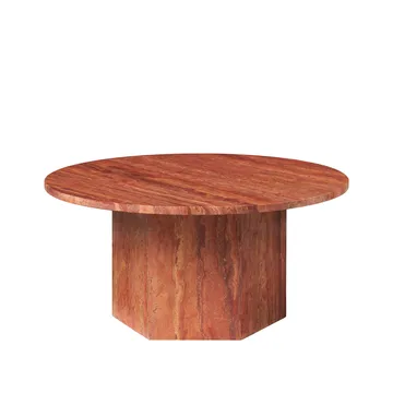 Table basse Epic - Red, Ø80 - GUBI
