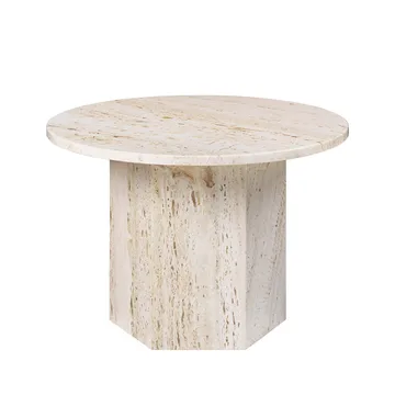 Table basse Epic - White, Ø60 - GUBI