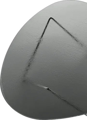 Table basse Pedrera - Chrome-structure glass smoke - GUBI