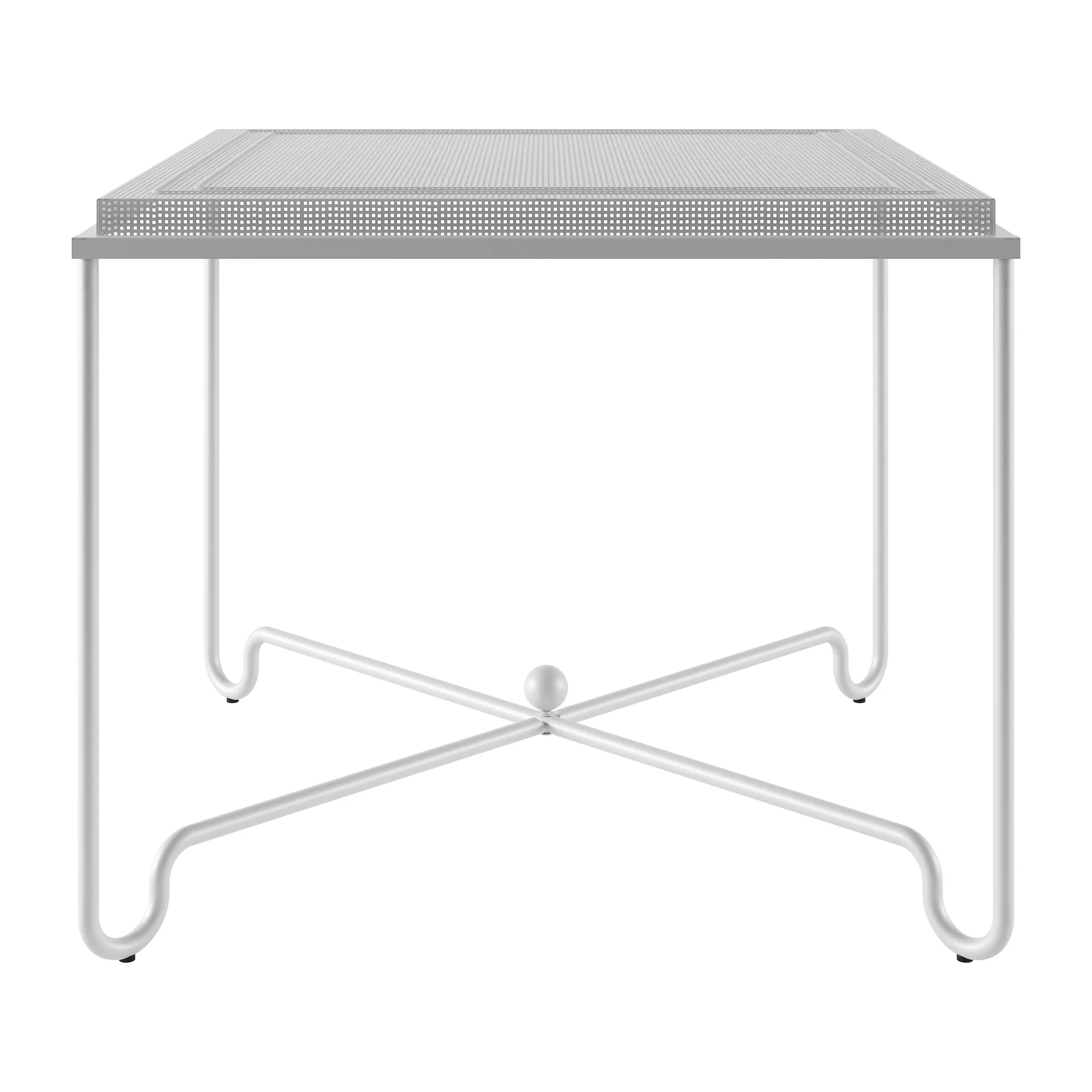 Table Tropique 90x90x75 cm, Classic white semi matt GUBI