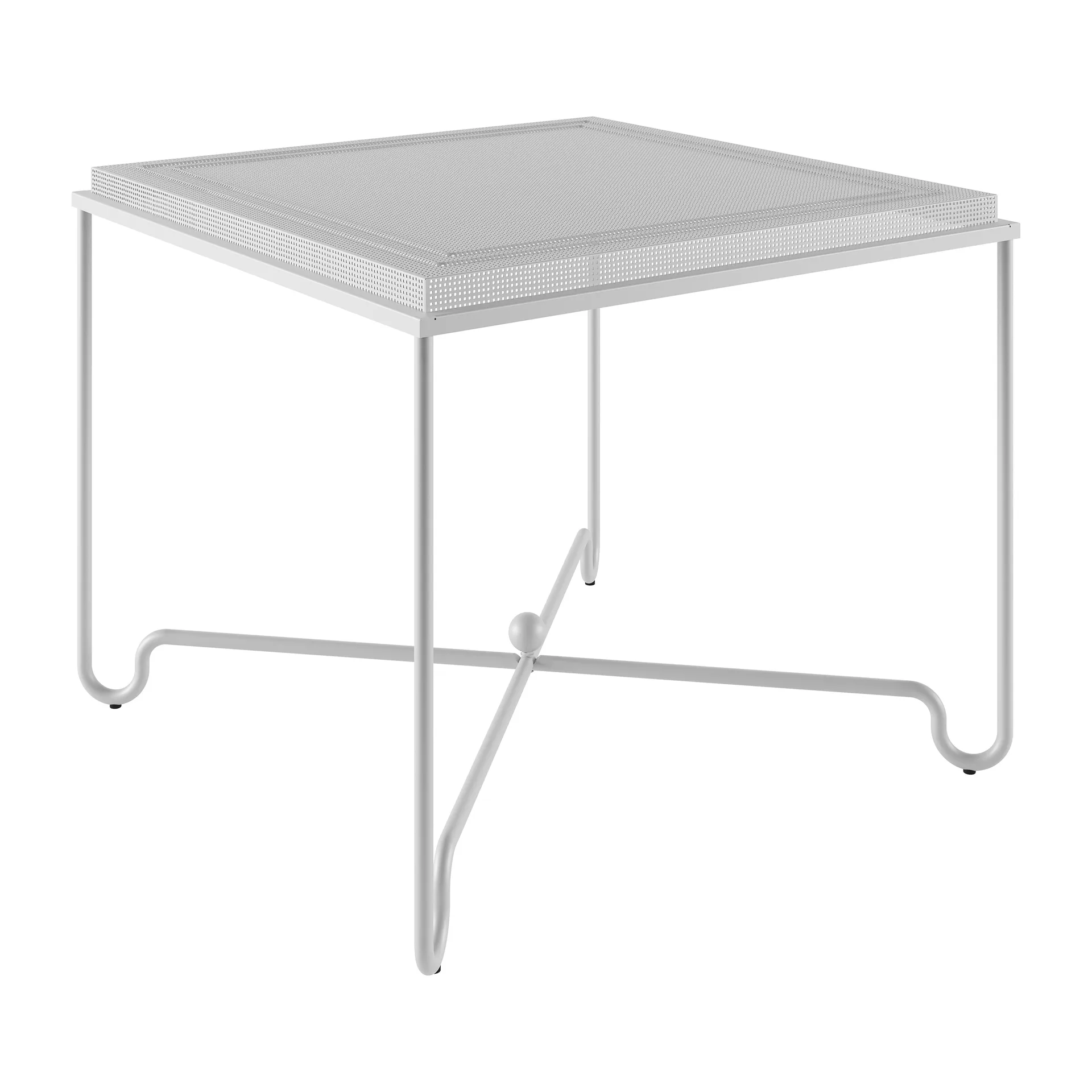 Table Tropique 90x90x75 cm, Classic white semi matt GUBI
