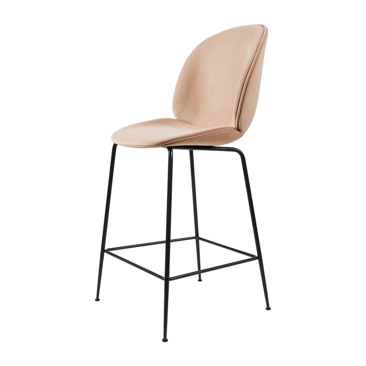 Tabouret de bar Beetle Fully Upholstered bas - Sunday 034-black - GUBI