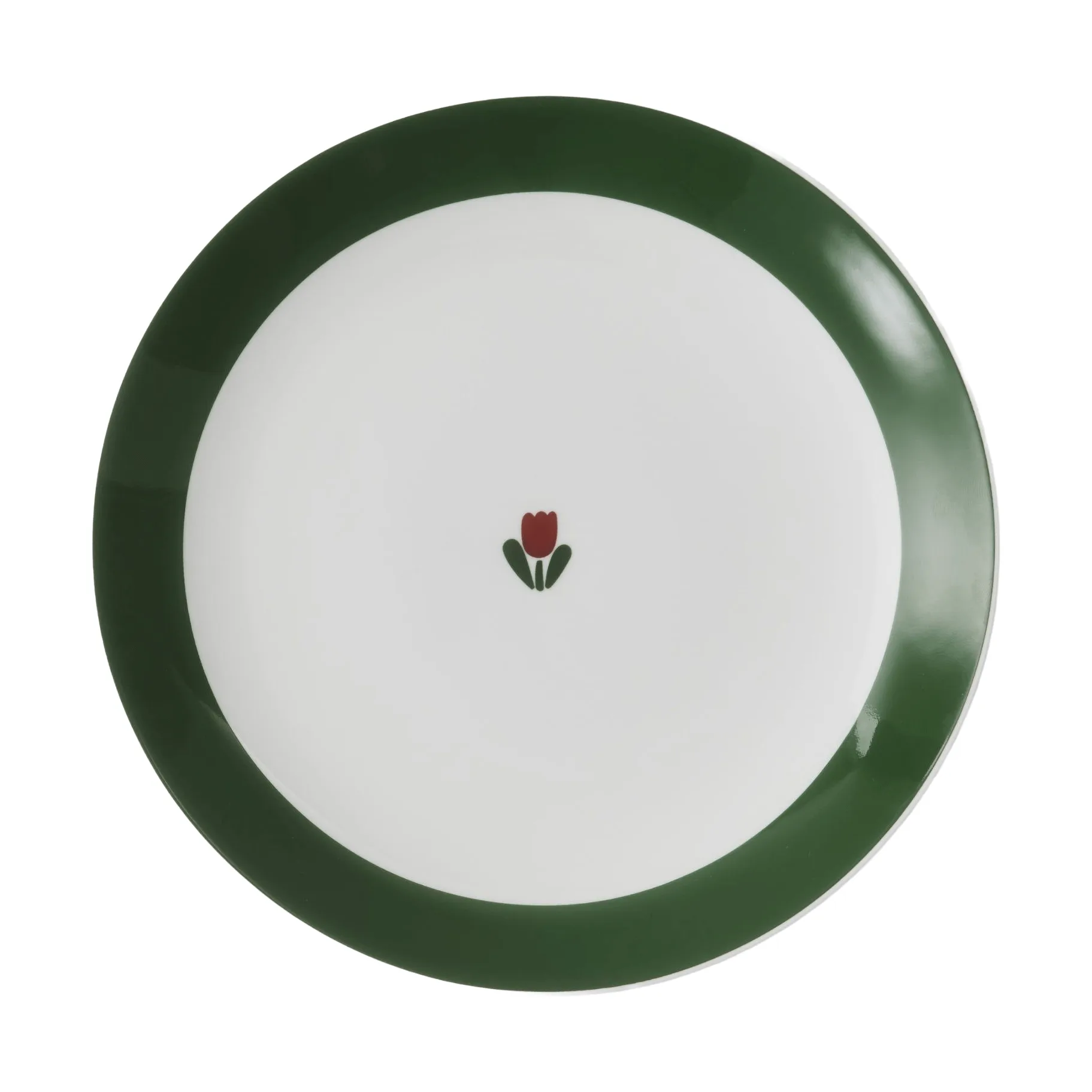 Assiette JULIANA, Rouge, sans bordure, Ø22 cm Gustafsbergs Porslinsfabrik