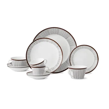 Assiette Ribb - Ø 22 cm - Gustafsbergs Porslinsfabrik