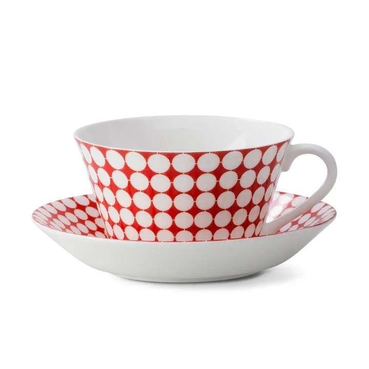 Ensemble tasse à thé Eva - Tasse à thé + soucoupe - Gustafsbergs Porslinsfabrik