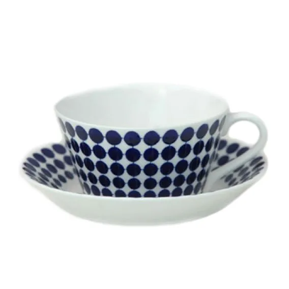 Tasse à thé et soucoupe Adam - tasse à thé + soucoupe - Gustafsbergs Porslinsfabrik