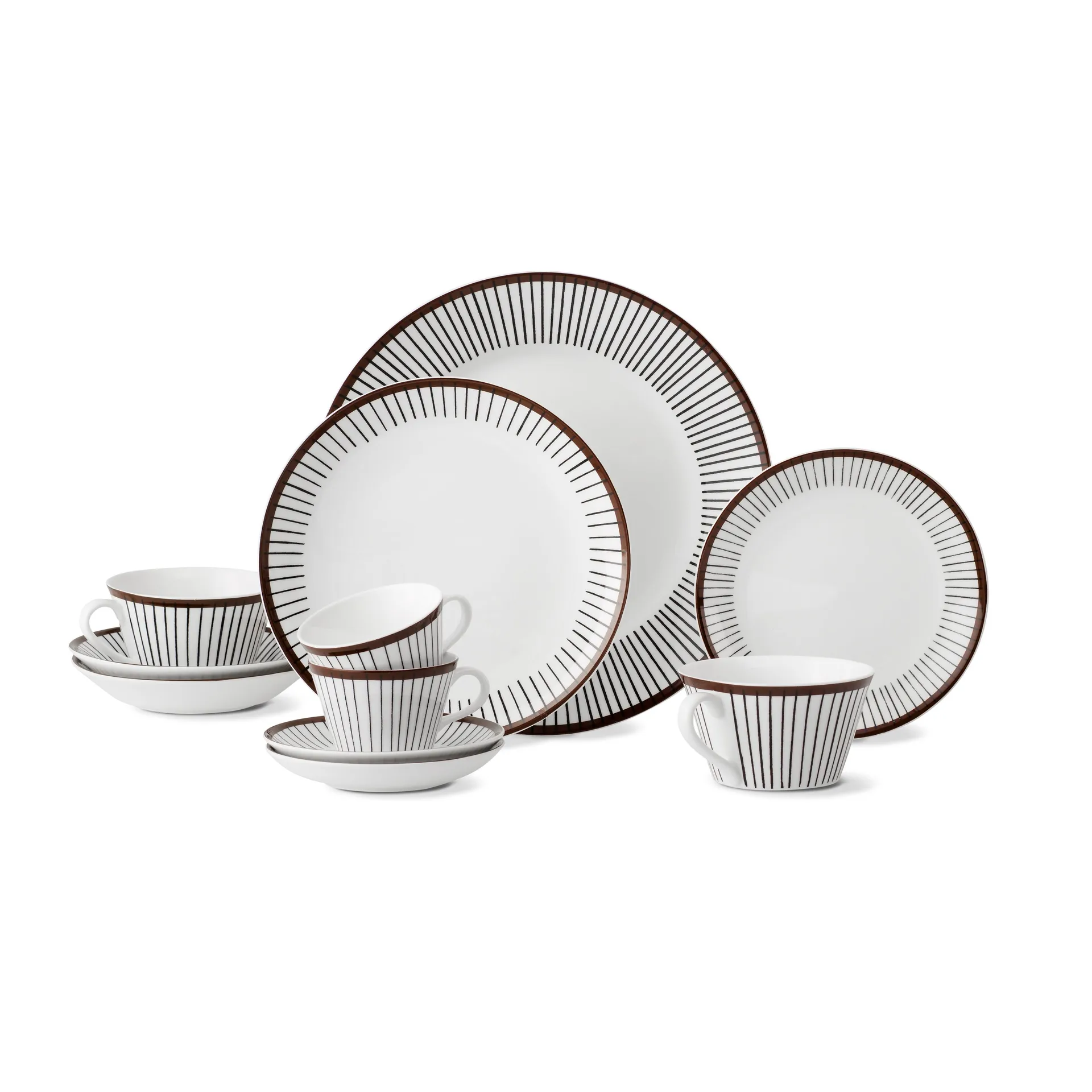 Tasse à thé et soucoupe Ribb, tasse à thé + soucoupe Gustafsbergs Porslinsfabrik