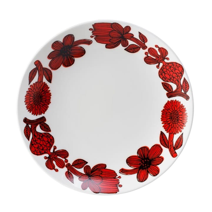 Assiette Röd Aster - Ø 22 cm - Gustavsbergs Porslinsfabrik