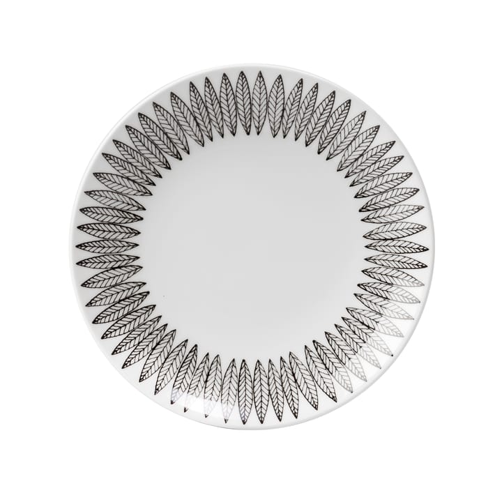 Assiette Svart Salix - Ø 18 cm - Gustavsbergs Porslinsfabrik