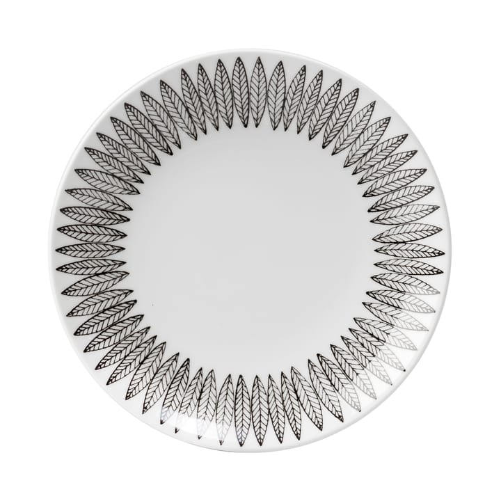 Assiette Svart Salix - Ø 22 cm - Gustavsbergs Porslinsfabrik