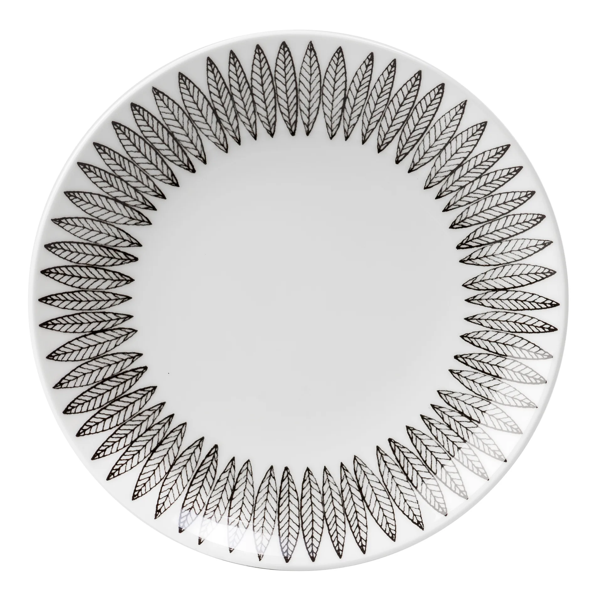 Assiette Svart Salix, Ø 28 cm Gustavsbergs Porslinsfabrik