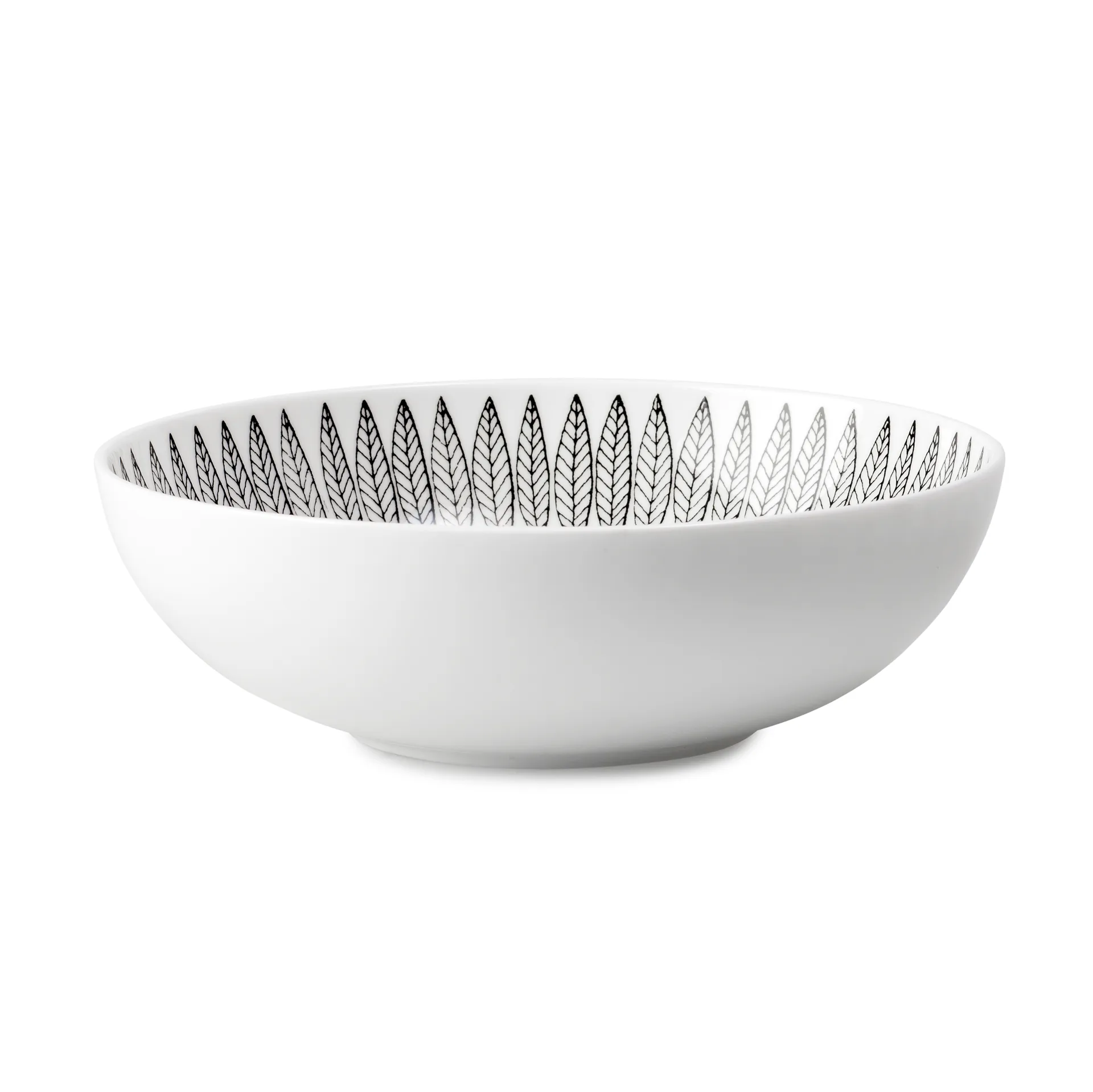 Bol Svart Salix 17 cm, Noir Gustavsbergs Porslinsfabrik