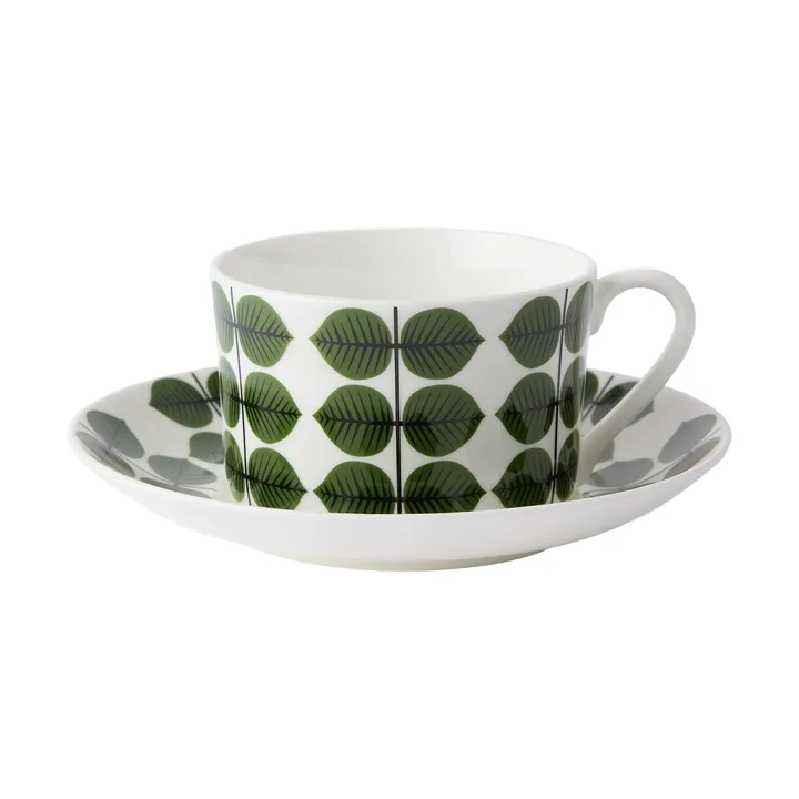 Tasse à café et soucoupe Berså 35 cl - Vert - Gustavsbergs Porslinsfabrik