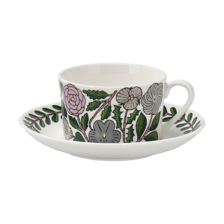 Tasse �à thé avec soucoupe Maj 35 cl - Rose - Gustavsbergs Porslinsfabrik