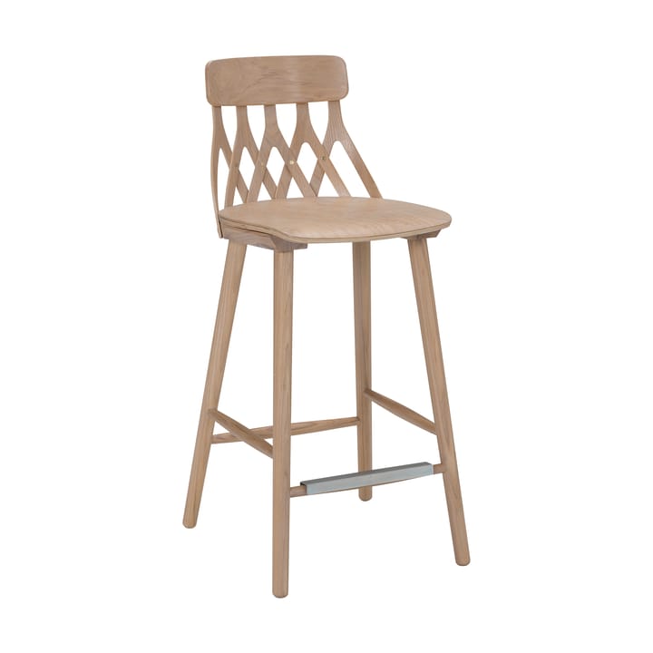 Chaise de bar Y5 63 cm - Frêne lasuré blond - Hans K
