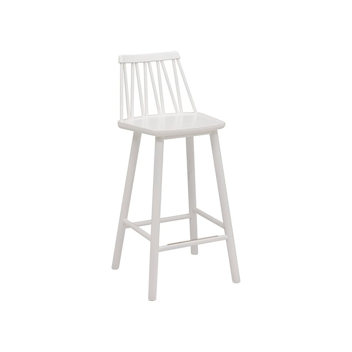 Chaise de bar ZigZag 63 cm - blanc - Hans K