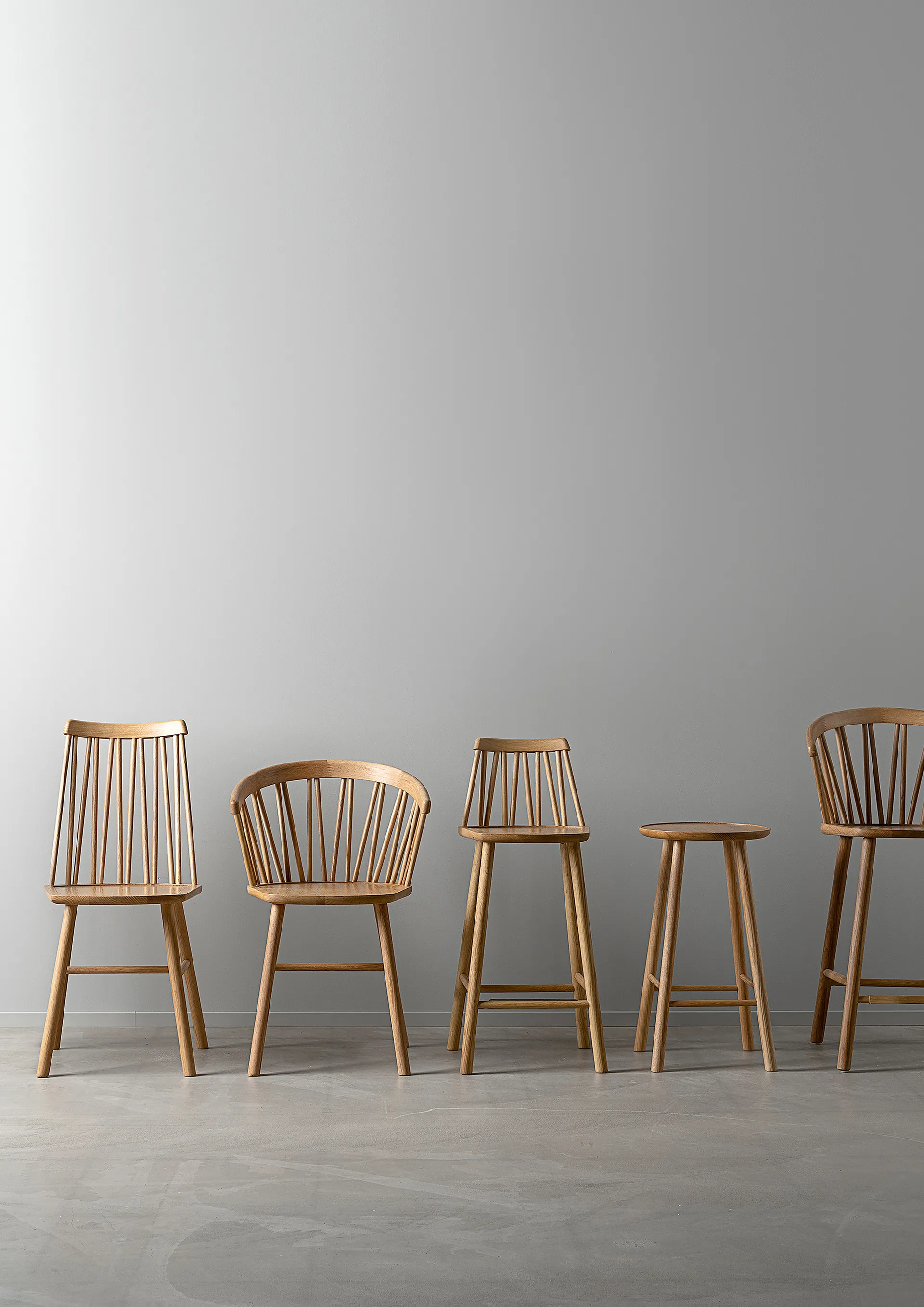 Chaise junior ZigZag, Chêne huilé Hans K