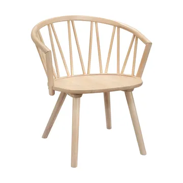 Chaise longue ZigZag - Frêne lasuré blond - Hans K