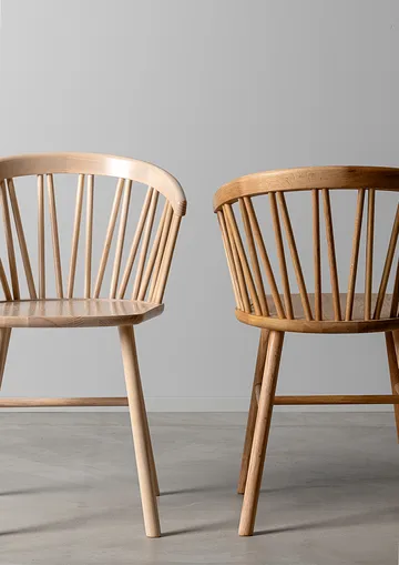 Chaise longue ZigZag - Frêne lasuré blond - Hans K