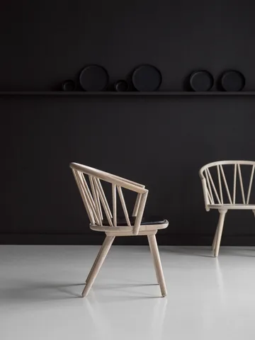 Chaise longue ZigZag - Frêne lasuré blond - Hans K