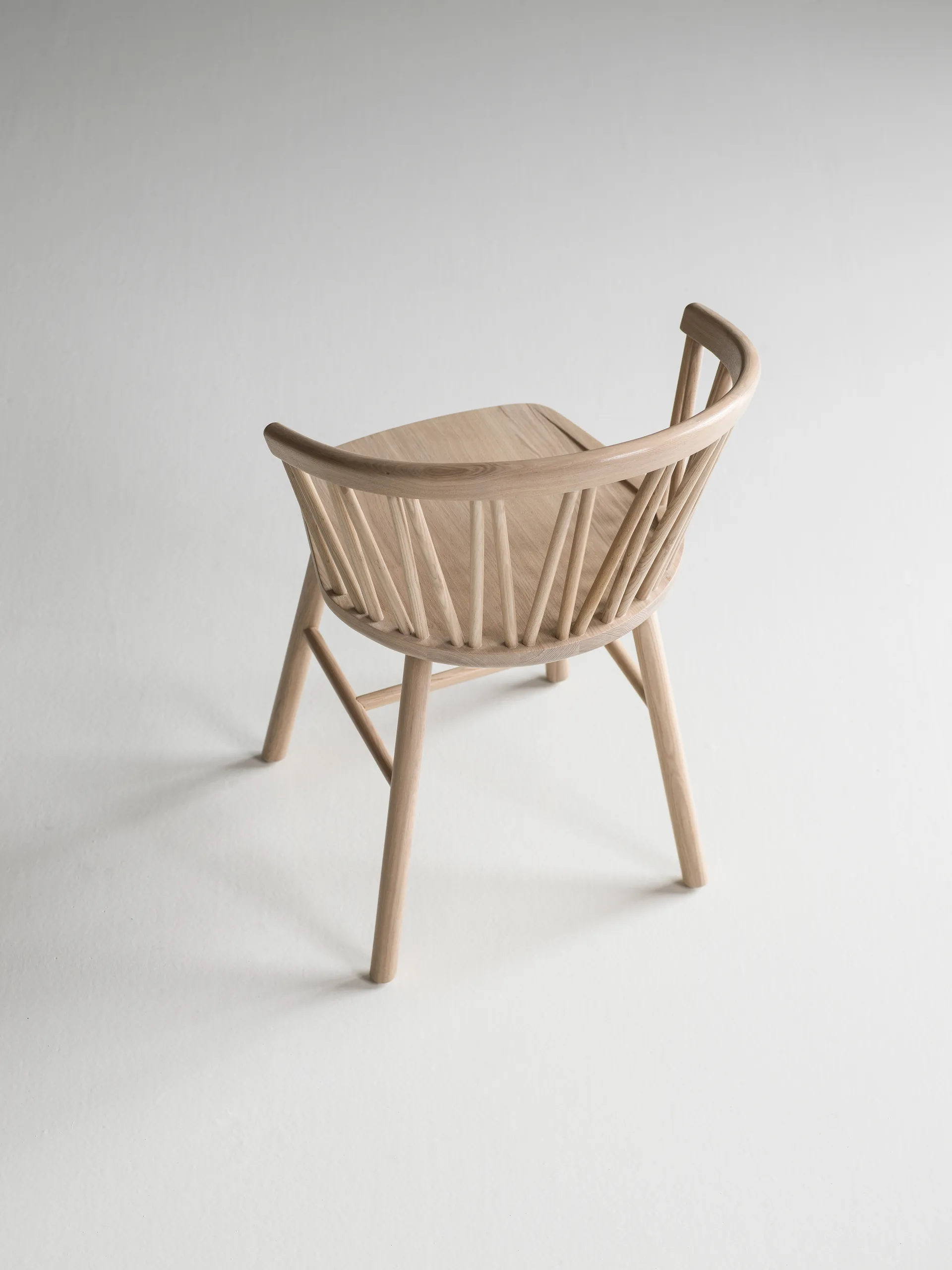 Chaise longue ZigZag, Frêne lasuré blond Hans K