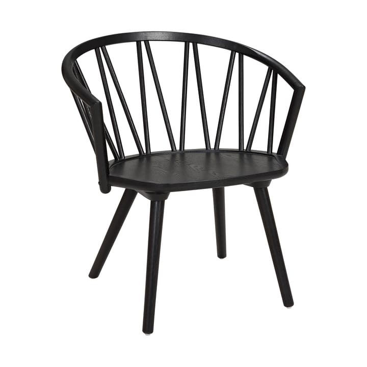 Chaise longue ZigZag - Frêne lasuré noir - Hans K