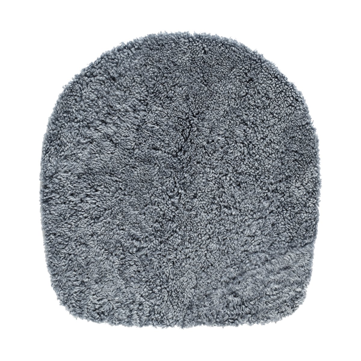 Hans K Coussin en peau de mouton pour chaise Y5 Graphite