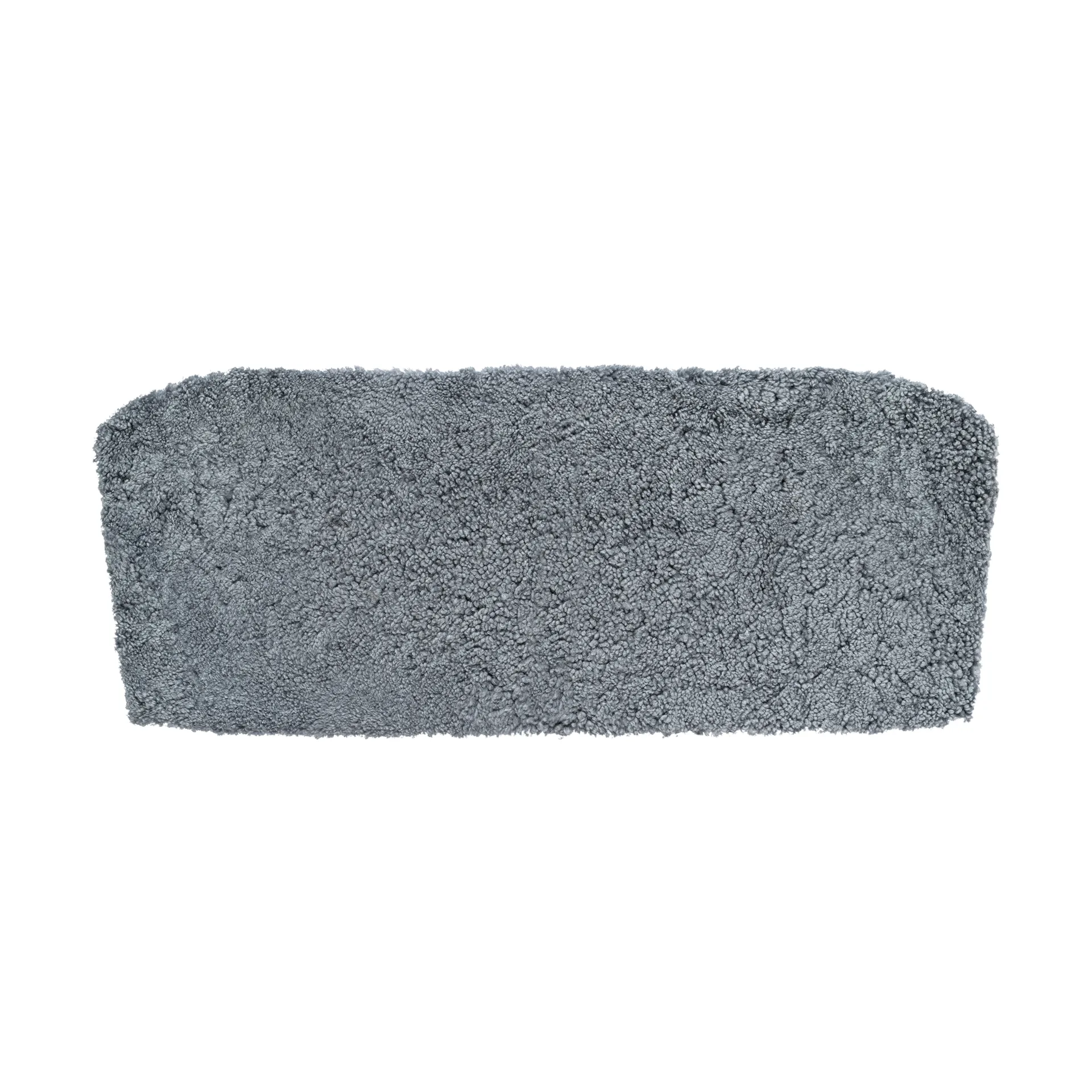 Coussin pour canapé ZigZag, Peau de mouton graphite Hans K
