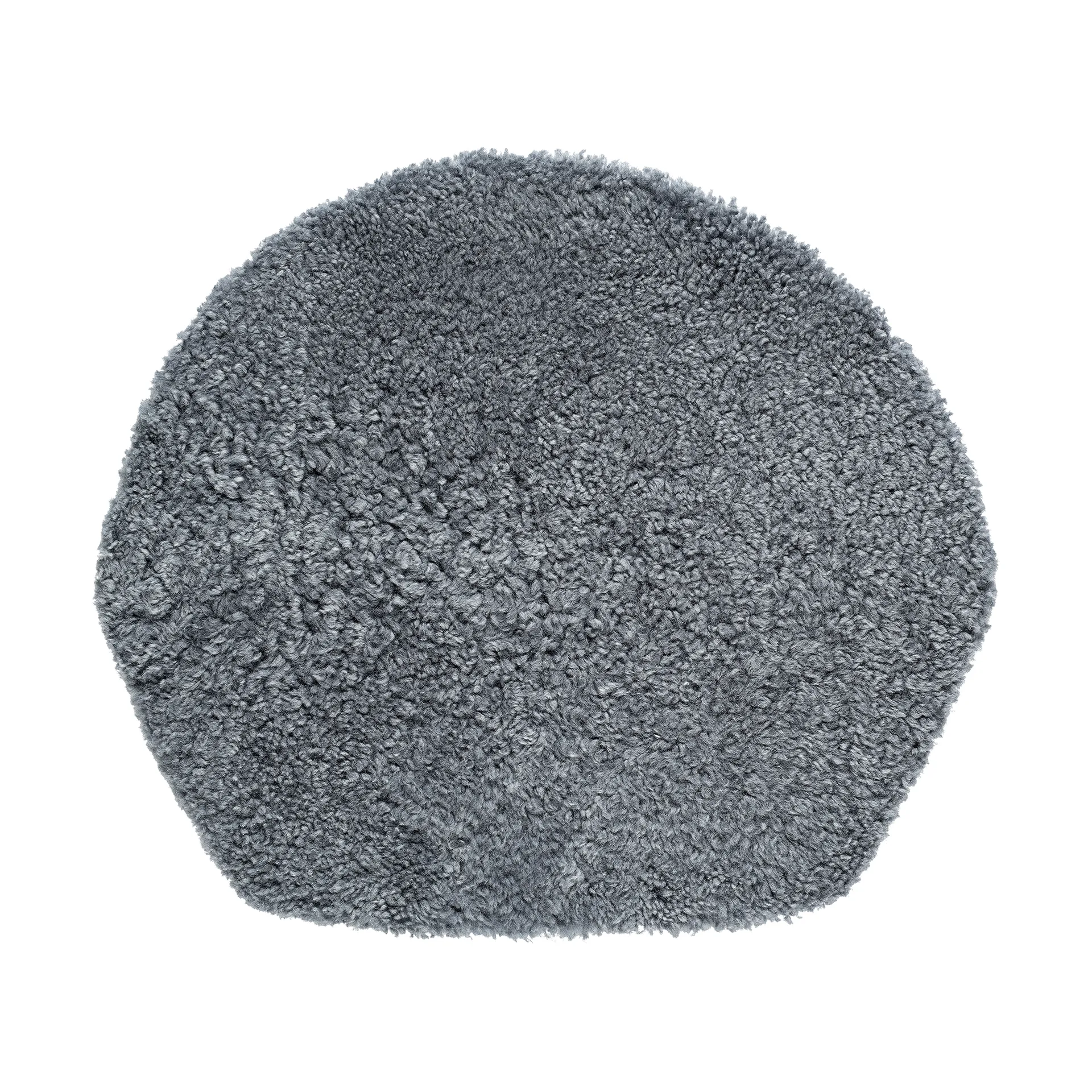 Coussin pour chaise longue ZigZag, Peau de mouton graphite Hans K