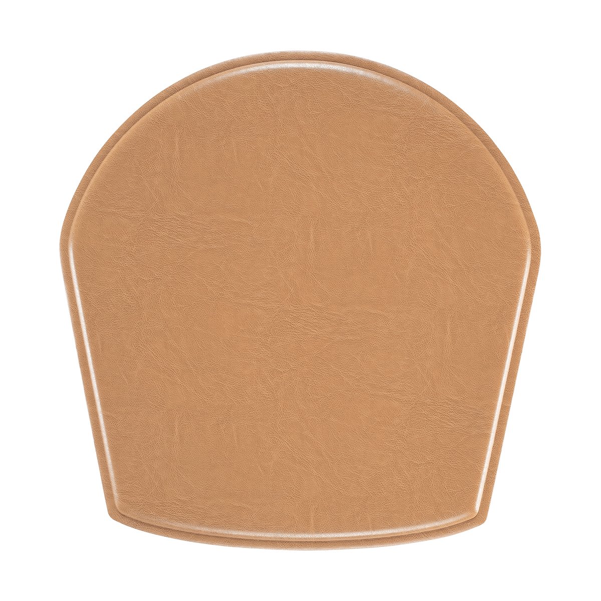 Hans K Coussin pour fauteuil/chaise de bar ZigZag Cuir collé chameau