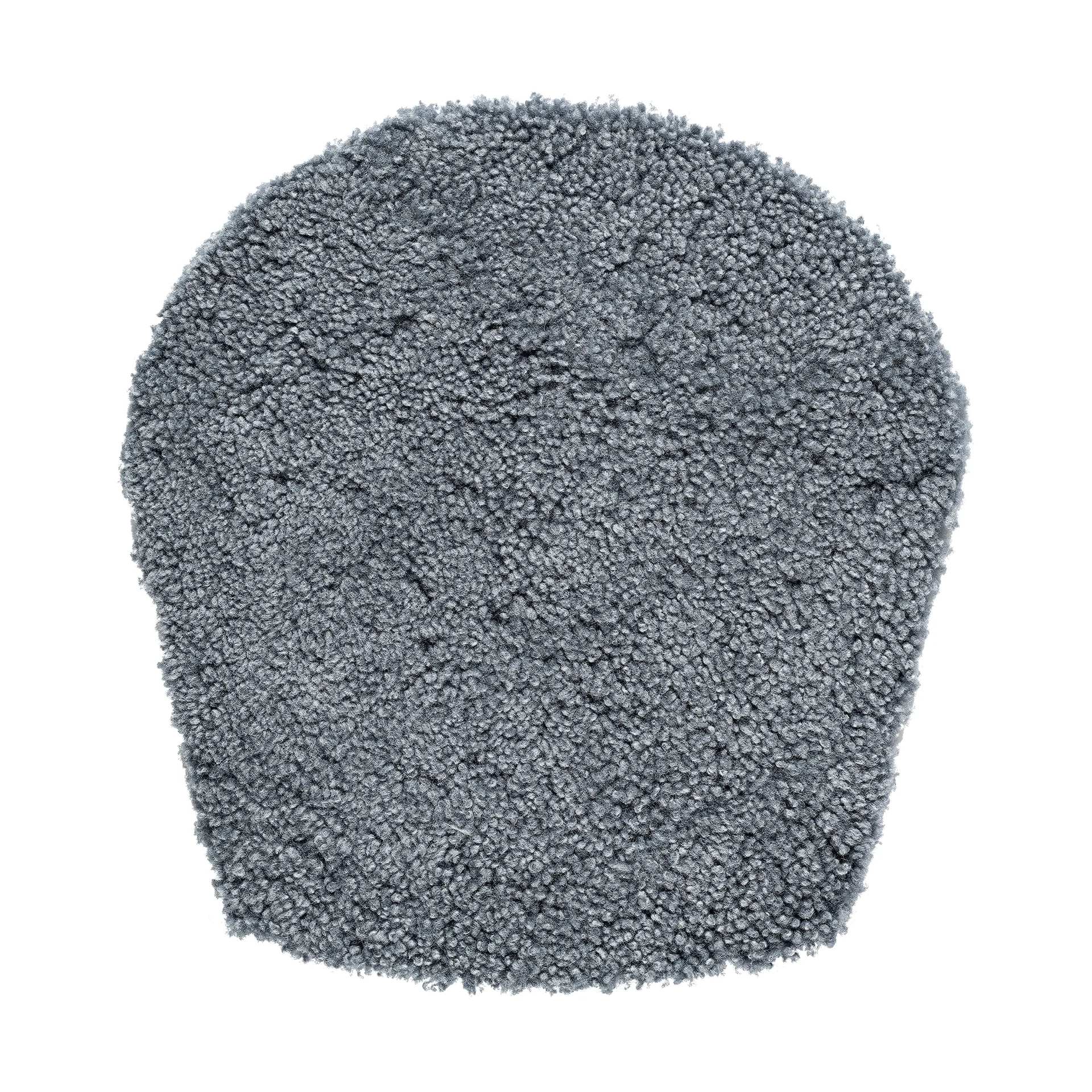 Coussin pour fauteuil/chaise de bar ZigZag, Peau de mouton graphite Hans K