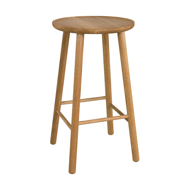 Tabouret de bar ZigZag 63 cm - Chêne huilé - Hans K