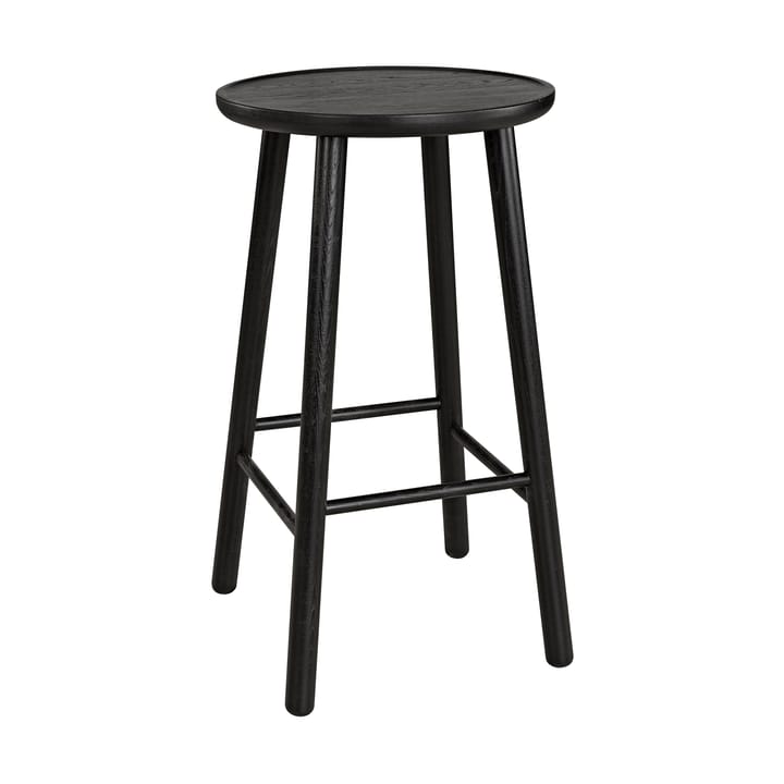 Tabouret de bar ZigZag 78 cm - Lasuré noir - Hans K