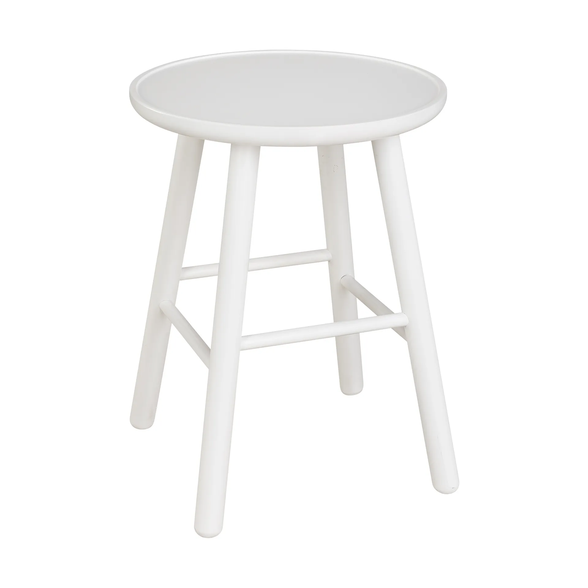 Tabouret ZigZag 47 cm, Bouleau blanc Hans K