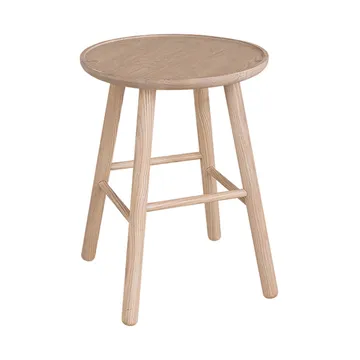 Tabouret ZigZag 47 cm - Frêne lasuré blond - Hans K