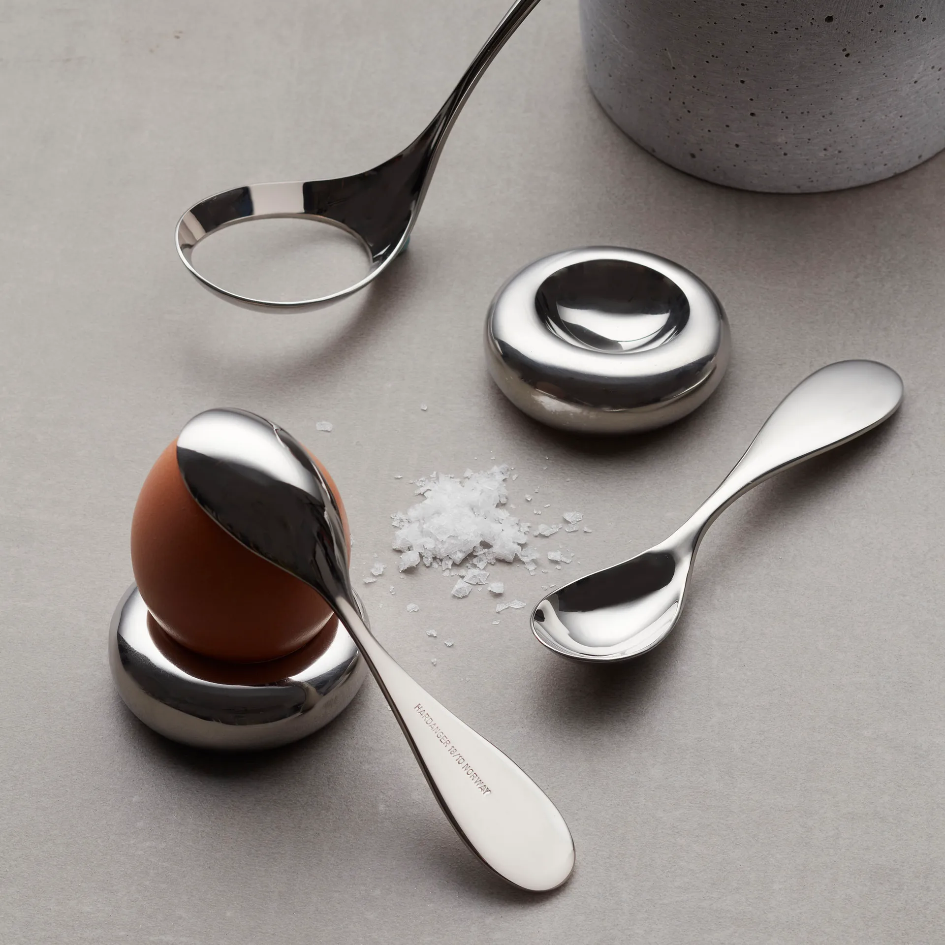 Coquetier Hardanger, acier inoxydable Hardanger Bestikk