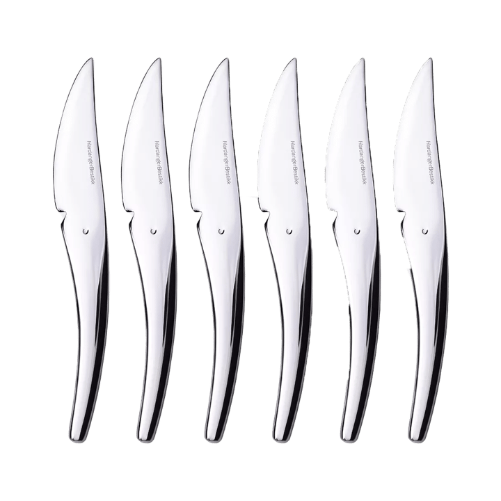 Couteaux à fruits Hardanger lot de 6 - Acier inoxydable - Hardanger Bestikk